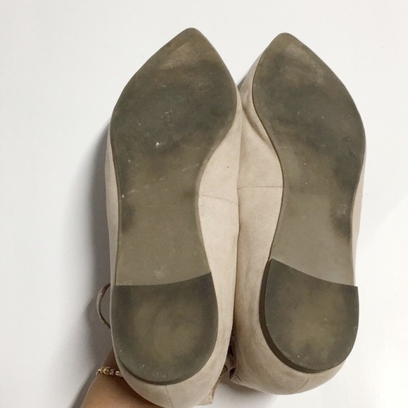 STEVE MADDEN Lace Up Le Crew Ballet Pointy Flat - Picture 10 of 11